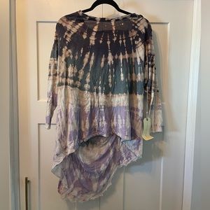 Raquel Allegra 3/4 sleeve cocoon top